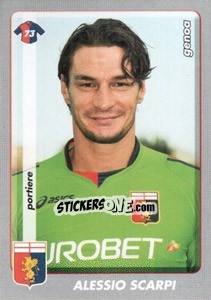 Sticker Alessio Scarpi - Calciatori 2008-2009 - Panini