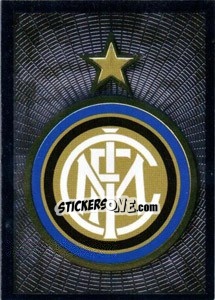 Sticker Scudetto (Inter) - Calciatori 2008-2009 n. 169 - Panini