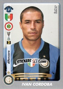 Figurina Ivan Cordoba - Calciatori 2008-2009 - Panini