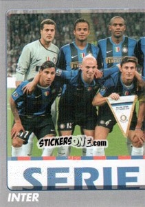 Sticker Sguadra/1(Inter) - Calciatori 2008-2009 - Panini