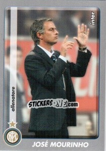 Sticker Jose Mourinho - Calciatori 2008-2009 n. 176 - Panini