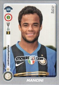 Sticker Mancini - Calciatori 2008-2009 n. 185 - Panini