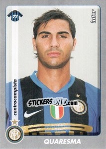 Cromo Quaresma - Calciatori 2008-2009 - Panini