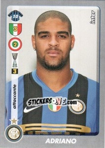 Sticker Adriano - Calciatori 2008-2009 - Panini