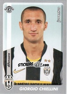 Sticker Giorgio Chiellini - Calciatori 2008-2009 n. 195 - Panini