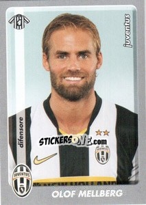 Sticker Olof Mellberg - Calciatori 2008-2009 - Panini