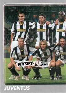 Sticker Sguadra/1(Juventus) - Calciatori 2008-2009 n. 198 - Panini