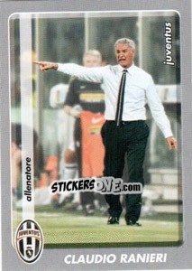 Sticker Claudio Ranieri - Calciatori 2008-2009 n. 200 - Panini