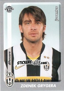 Sticker Zdenek Grygera - Calciatori 2008-2009 n. 201 - Panini