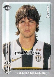 Cromo Paolo De Ceglie - Calciatori 2008-2009 - Panini