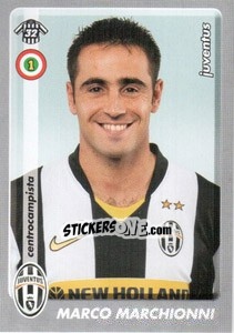 Sticker Marco Marchionni - Calciatori 2008-2009 n. 205 - Panini