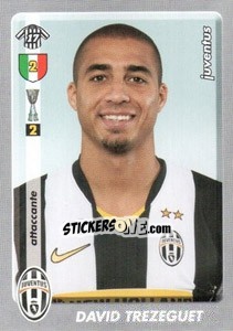 Sticker David Trezeguet - Calciatori 2008-2009 n. 213 - Panini