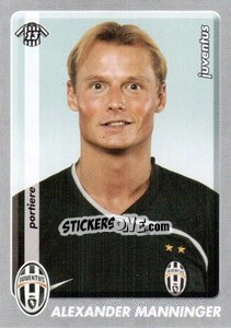 Sticker Alexander Manninger - Calciatori 2008-2009 n. 216 - Panini