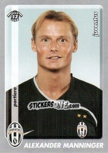 Cromo Alexander Manninger - Calciatori 2008-2009 - Panini