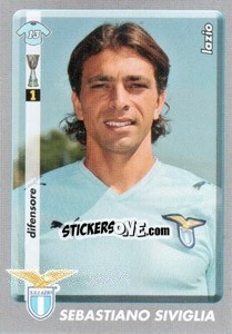 Cromo Sebastiano Siviglia - Calciatori 2008-2009 - Panini