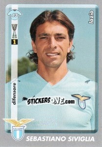 Sticker Sebastiano Siviglia - Calciatori 2008-2009 n. 219 - Panini