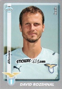 Sticker David Rozehnal - Calciatori 2008-2009 n. 221 - Panini