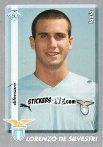 Sticker Lorenzo De Silvestri - Calciatori 2008-2009 - Panini