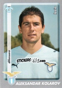 Sticker Aleksandar Kolarov - Calciatori 2008-2009 - Panini