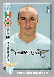 Figurina Cristian Brocchi - Calciatori 2008-2009 - Panini