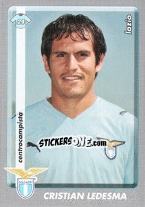 Cromo Cristian Ledesma - Calciatori 2008-2009 - Panini