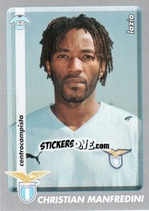 Figurina Christian Manfredini - Calciatori 2008-2009 - Panini