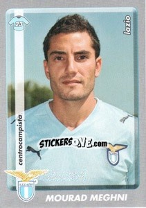 Figurina Mourad Meghni - Calciatori 2008-2009 - Panini