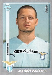Sticker Mauro Zarate - Calciatori 2008-2009 n. 238 - Panini