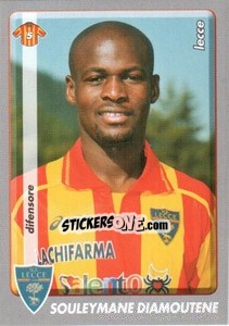 Figurina Souleymane Diamoutene - Calciatori 2008-2009 - Panini