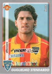 Figurina Guglielmo Stendardo - Calciatori 2008-2009 - Panini