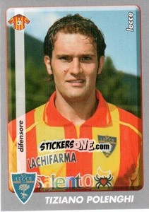 Sticker Tiziano Polenghi - Calciatori 2008-2009 n. 250 - Panini