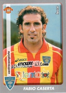 Sticker Fabio Caserta - Calciatori 2008-2009 n. 258 - Panini