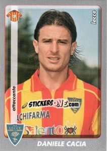 Sticker Daniele Cacia - Calciatori 2008-2009 n. 261 - Panini