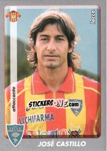 Sticker Jose Castillo - Calciatori 2008-2009 n. 263 - Panini