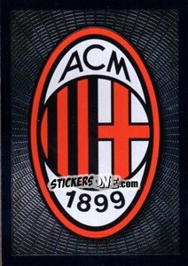 Sticker Scudetto (Milan) - Calciatori 2008-2009 n. 265 - Panini