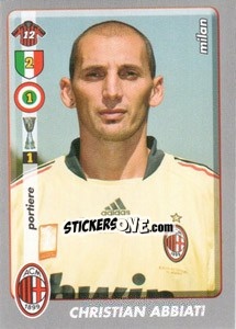 Sticker Christian Abbiati - Calciatori 2008-2009 n. 266 - Panini
