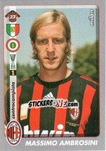 Figurina Massimo Ambrosini - Calciatori 2008-2009 - Panini