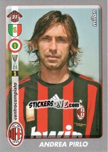 Sticker Andrea Pirlo - Calciatori 2008-2009 n. 280 - Panini