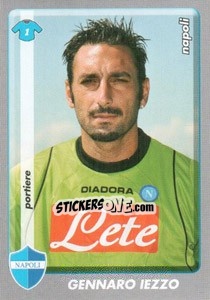 Figurina Gennaro Iezzo - Calciatori 2008-2009 - Panini