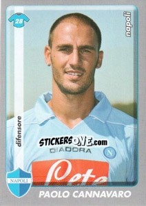 Sticker Paolo Cannavaro - Calciatori 2008-2009 - Panini