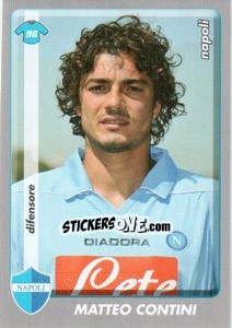 Figurina Matteo Contini - Calciatori 2008-2009 - Panini