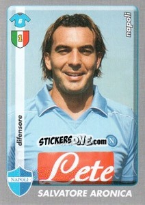 Cromo Salvatore Aronica - Calciatori 2008-2009 - Panini