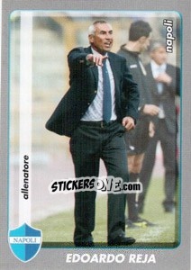 Sticker Edoardo Reja - Calciatori 2008-2009 n. 296 - Panini