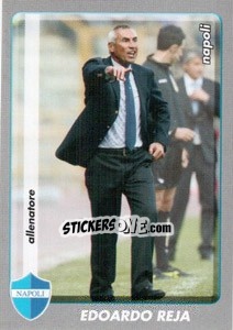 Cromo Edoardo Reja - Calciatori 2008-2009 - Panini