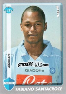 Sticker Fabiano Santacroce - Calciatori 2008-2009 - Panini