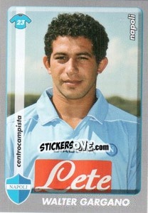 Figurina Walter Gargano - Calciatori 2008-2009 - Panini