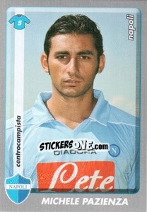Sticker Michele Pazienza - Calciatori 2008-2009 n. 303 - Panini