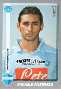 Figurina Michele Pazienza - Calciatori 2008-2009 - Panini