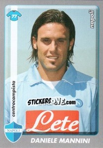 Sticker Daniele Mannini - Calciatori 2008-2009 n. 305 - Panini