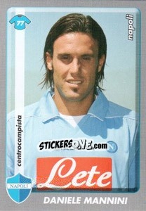 Figurina Daniele Mannini - Calciatori 2008-2009 - Panini